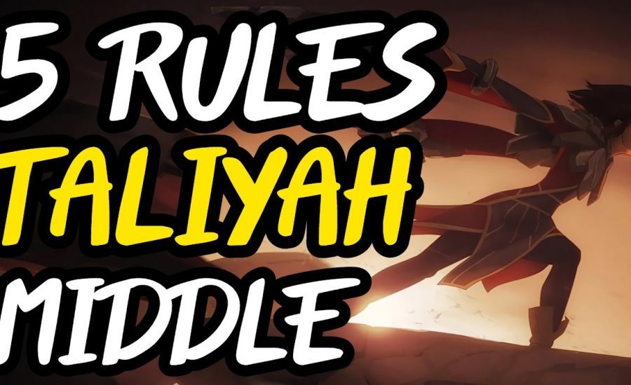 5 Rules YOU NEED TO KNOW to Play Taliyah MID in Season 11 - A Taliyah MID Guide - League of Legends