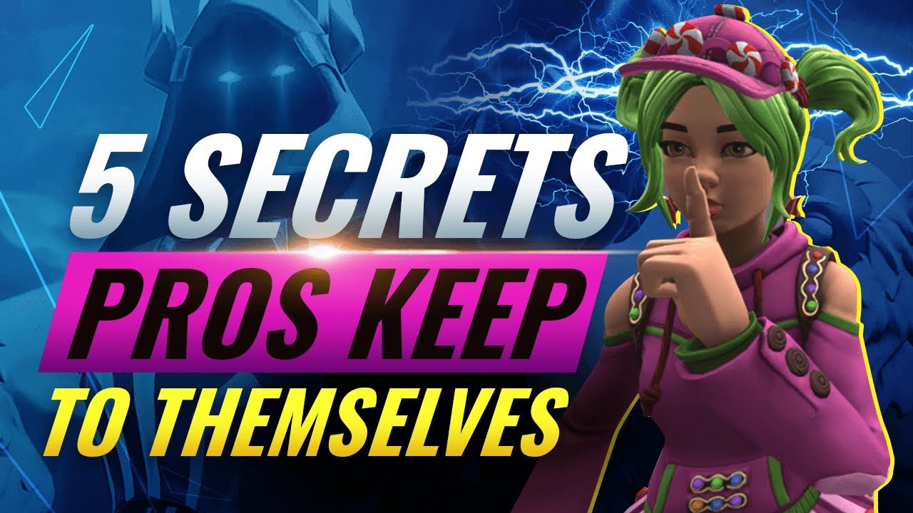 5 SECRET Tips Pros Keep To Themselves! - Fortnite Battle Royale