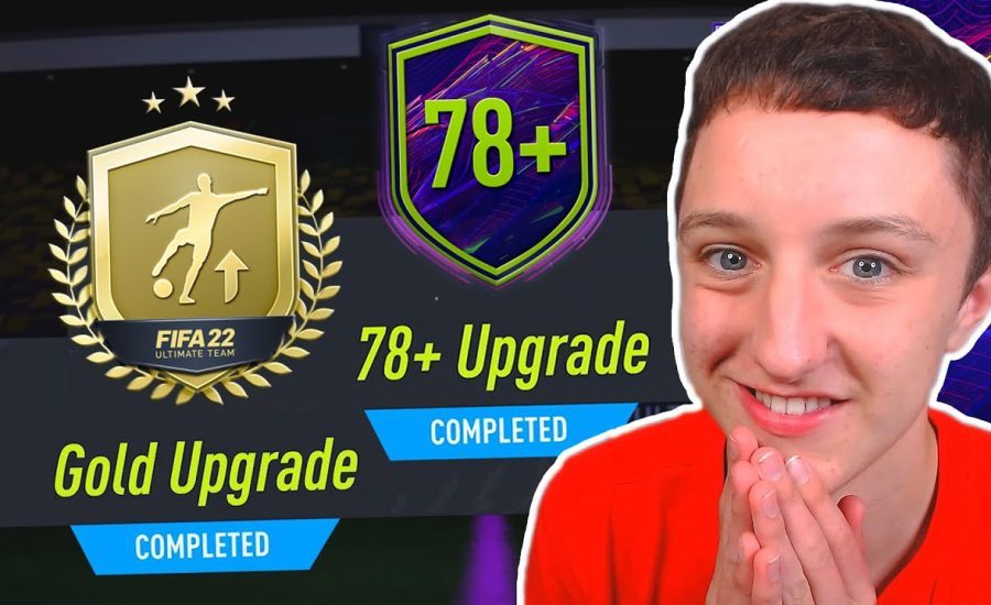 50x Gold upgrades & 78+ upgrade packs got me... | FIFA 22