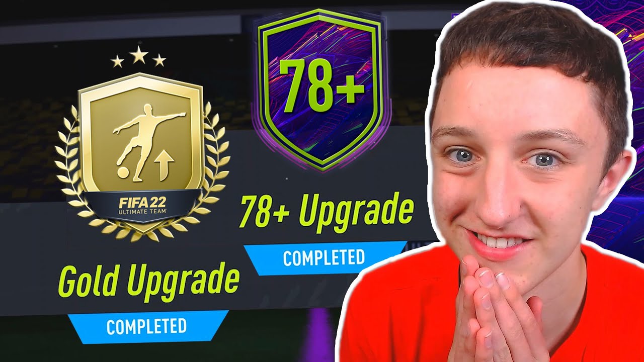 50x Gold upgrades & 78+ upgrade packs got me... | FIFA 22