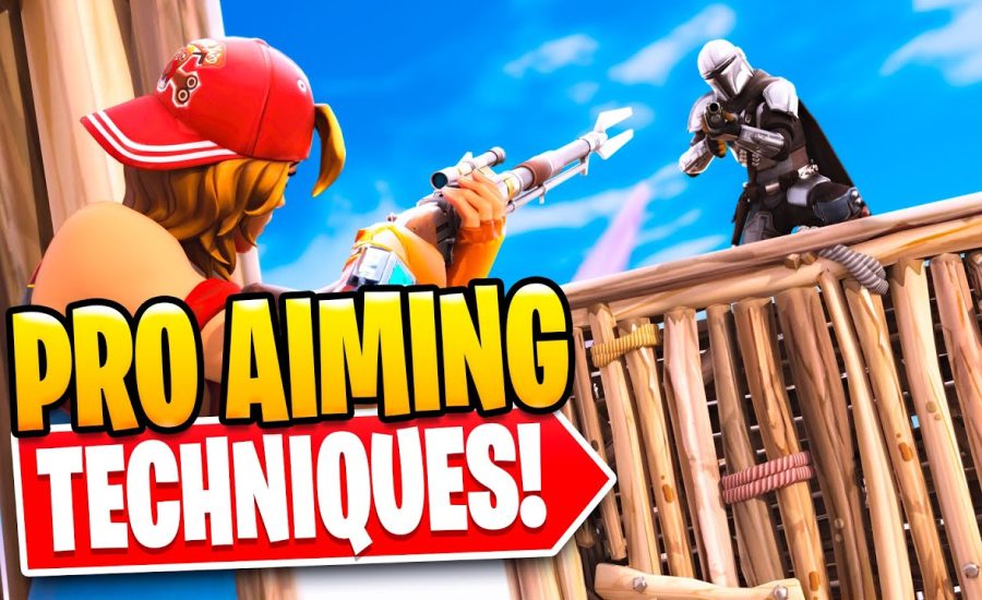 6 AIMING TECHNIQUES Pros Use That You Probably Don't! - Fortnite Tips & Tricks