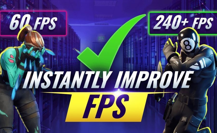 6 Settings for INSTANT FPS Improvement in Fortnite Chapter 2