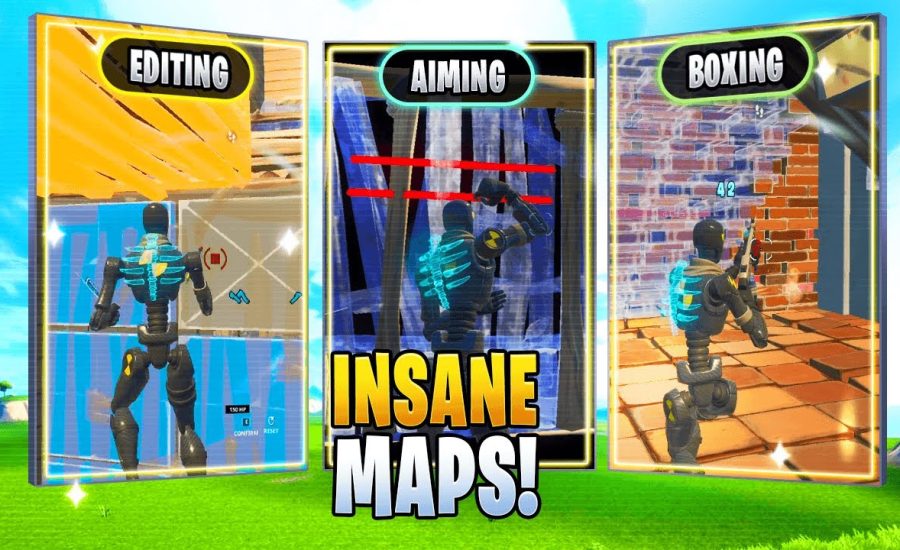 7 BONKERS Training Maps That Will HELP YOU IMPROVE FAST! Fortnite Battle Royale Training Guide!