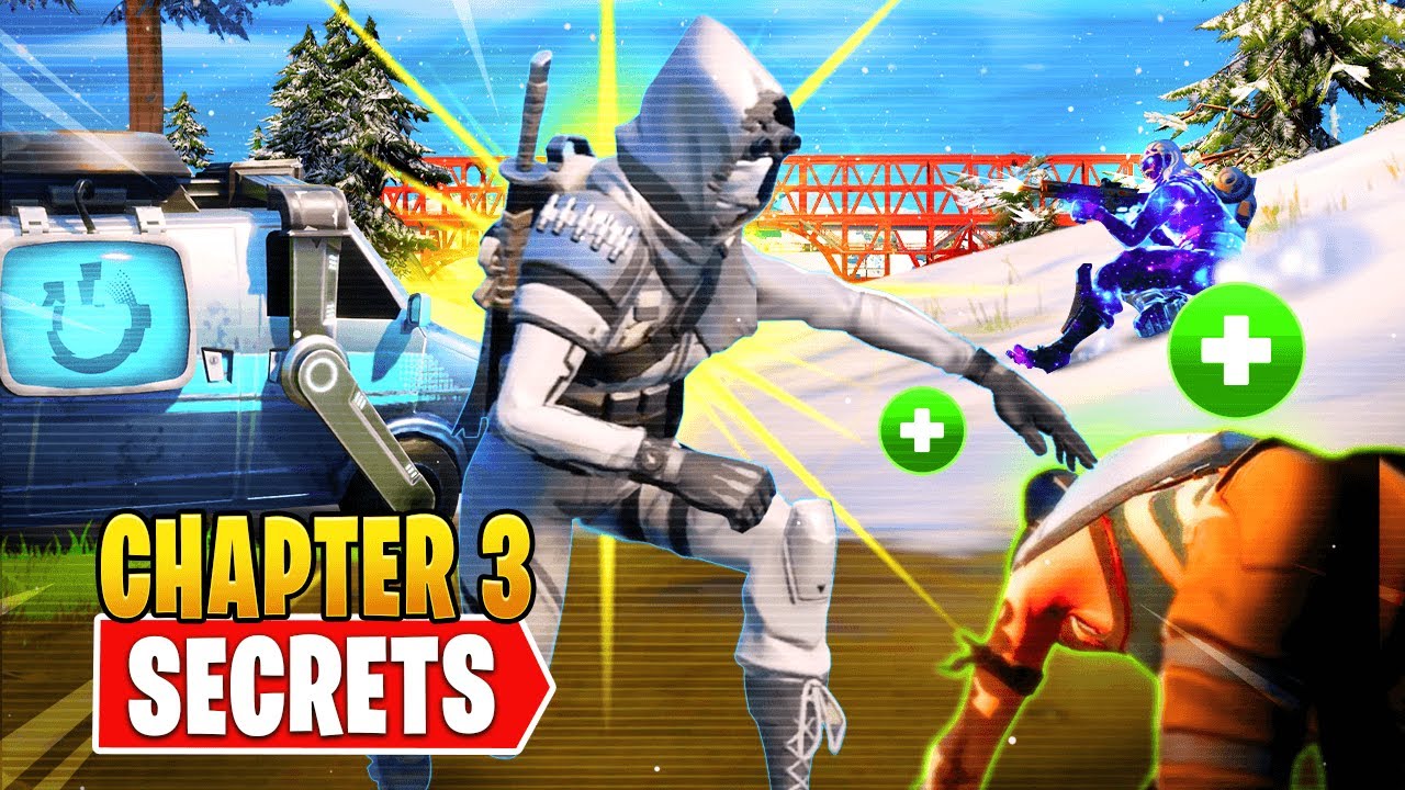 7 Secrets you NEED to know about Chapter 3! Fov Glider, Reboot Vans and More!