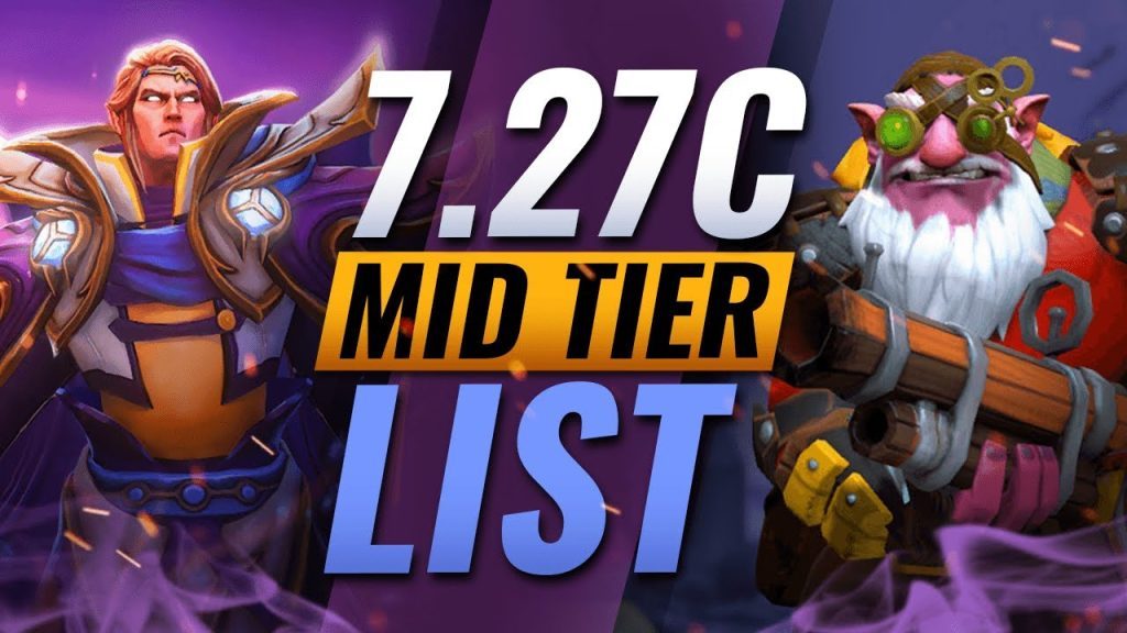 7.27c Mid Lane Tier List with Jenkins and Newsham - Dota 2 Tips