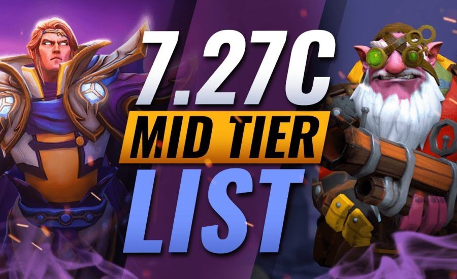 7.27c Mid Lane Tier List with Jenkins and Newsham - Dota 2 Tips