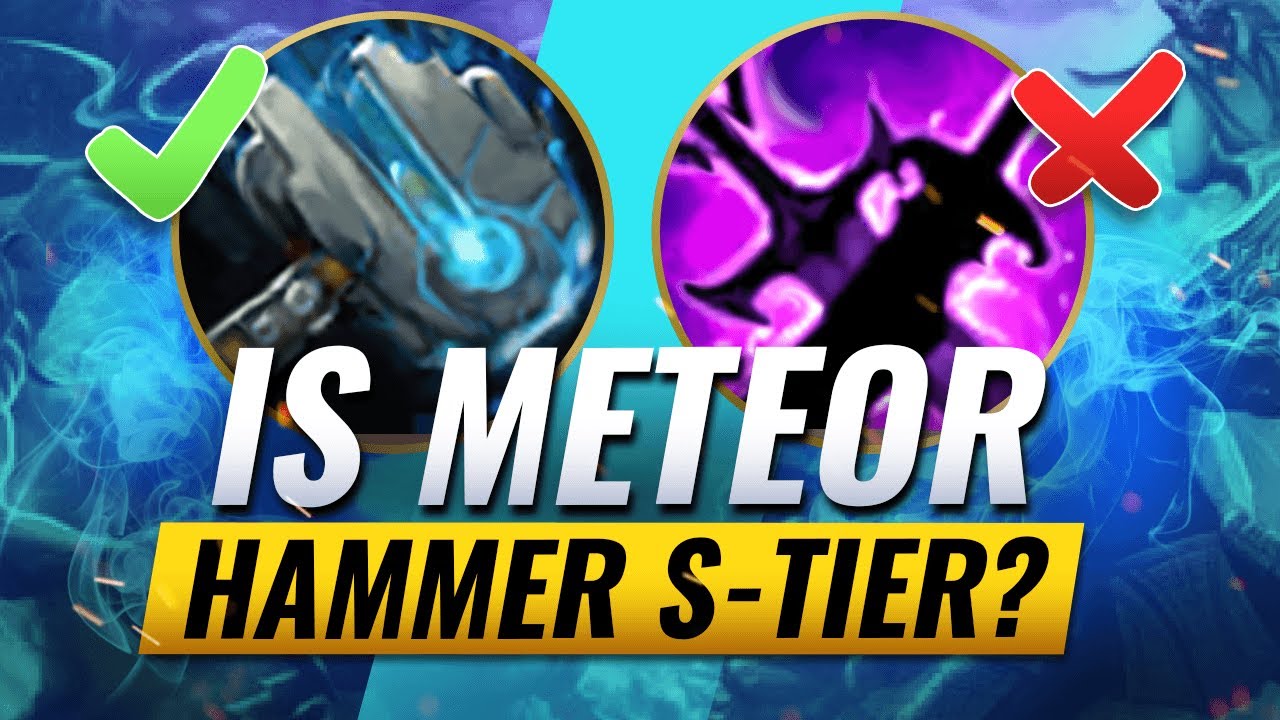 7.27d ITEM Tier List: Is Meteor Hammer THAT STRONG?