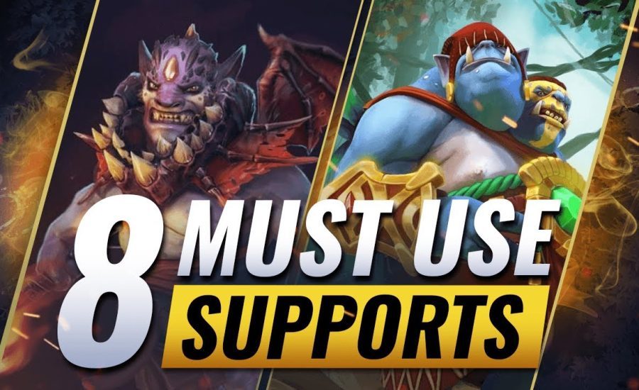 8 BROKEN Supports YOU Have To ABUSE LATE GAME - Dota 2 Tips