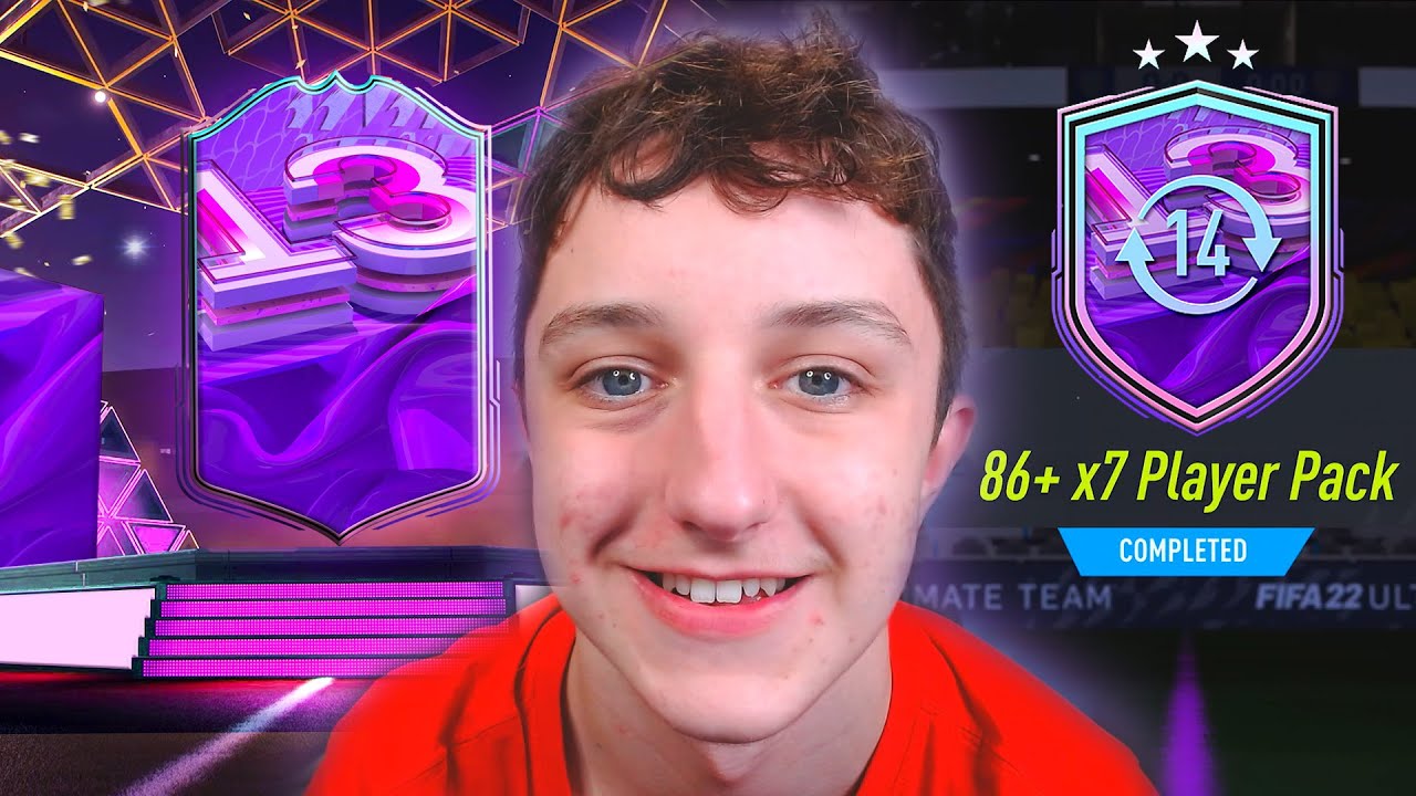 86+ x7 pack from FUT BIRTHDAY SWAPS!!! | FIFA 22