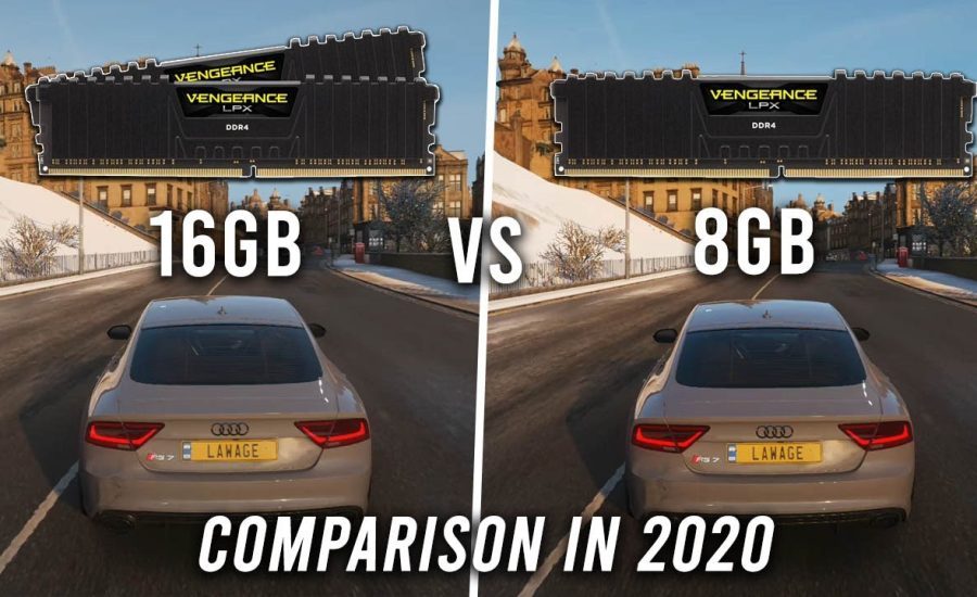 8GB vs 16GB RAM | is 8GB enough in 2020? | 10 Games tested