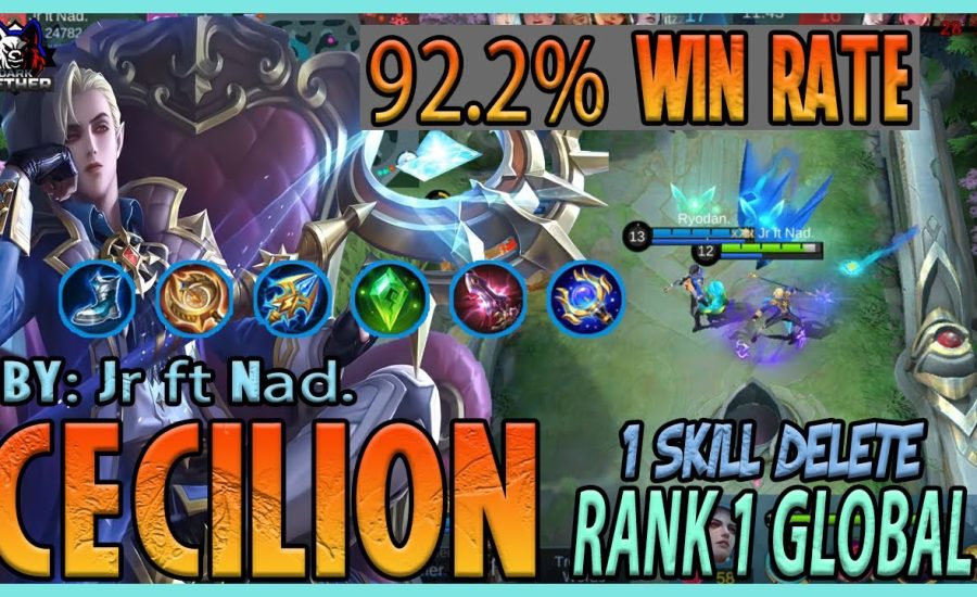 92.2% WIN RATE CECILION SUPPORT GAMEPLAY |  RANK 1 GLOBAL CECILION GAMEPLAY | MOBILE LEGENDS 2022