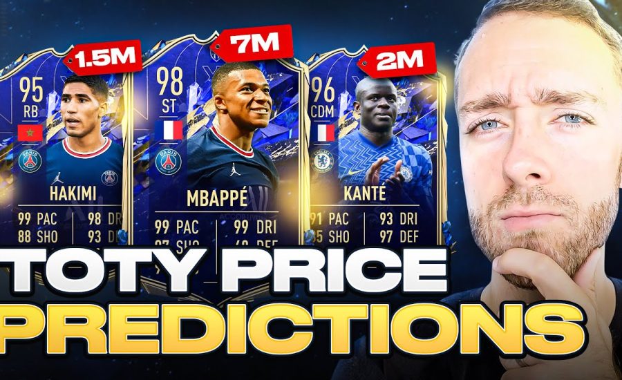 A CHEAPER TOTY THIS YEAR? LEAKED TOTY PRICE PREDICTIONS! FIFA 22 Ultimate Team