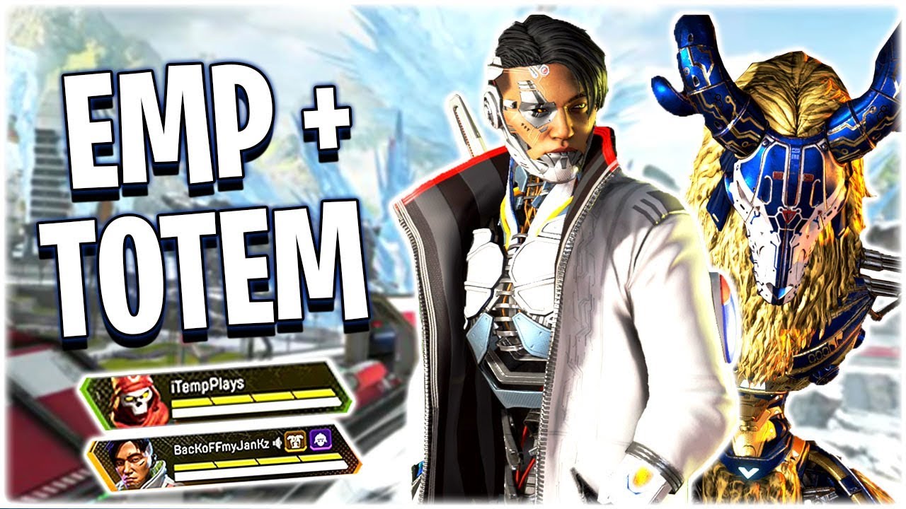 A New Duo Strategy - The Totem EMP Push!! (Apex Legends PS4)