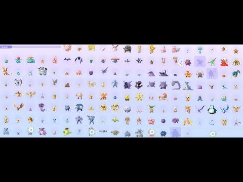 All 151 Gen 1 Kanto Pokemon in Pokemon GO
