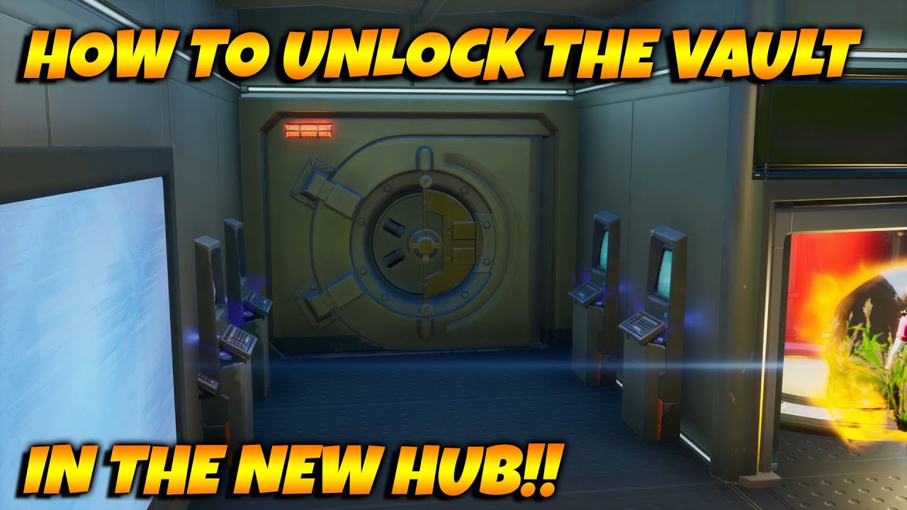 All Vault Secret Codes In Fortnite! HOW TO OPEN THE VAULTS In Rawxbee Hub!