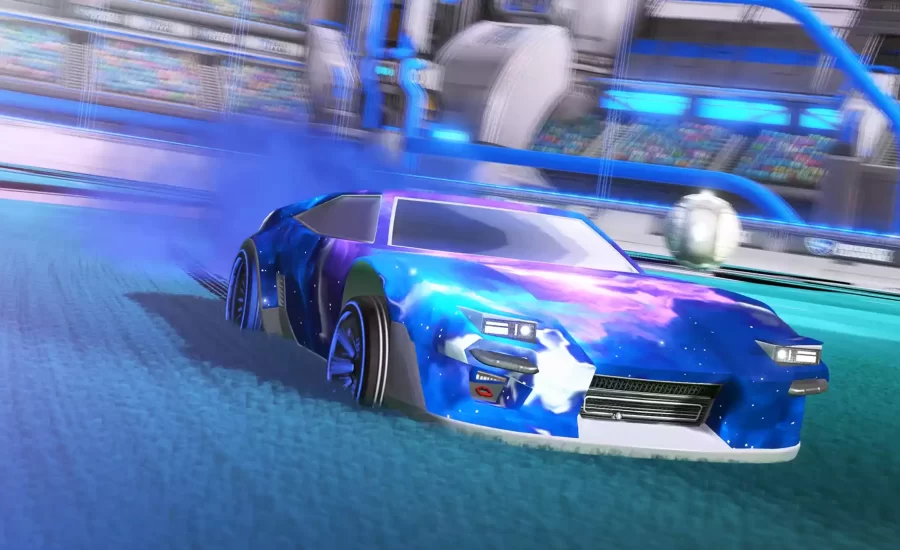 All the Interstellar paint jobs in Rocket League.