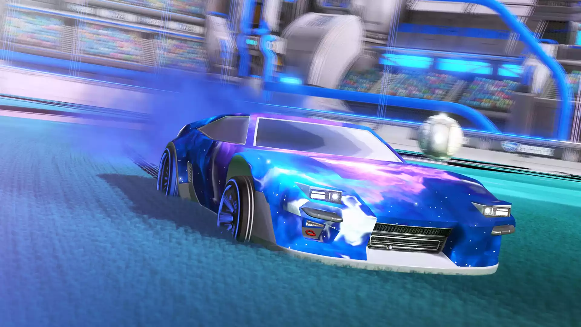 All the Interstellar paint jobs in Rocket League.