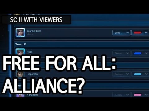 Allieance?: Free For All l StarCraft 2: Legacy of the Void l Crank