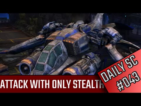 Attack with only stealth l Daily SC #043 l StarCraft 2: Legacy of the Void Ladder l Crank