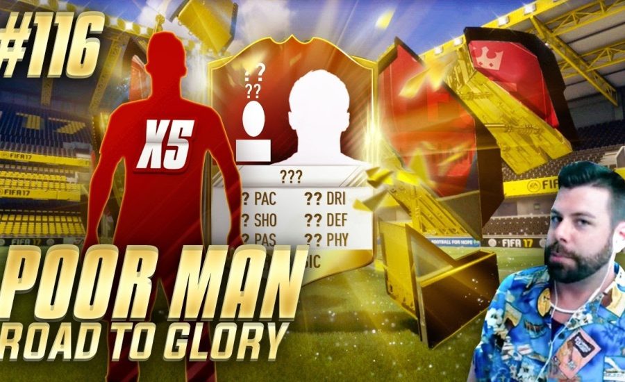 BACK FROM VACATION!!! MONTHLY REWARDS PACK TIME!!! - Poor Man RTG #116 - FIFA 17 Ultimate Team