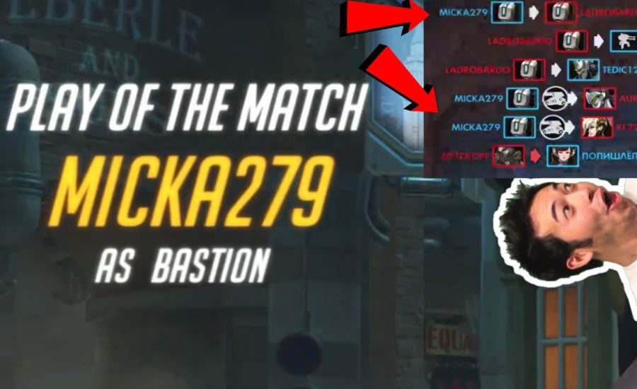 BASTION IS OP AFTER UPDATE!!!  (Overwatch)