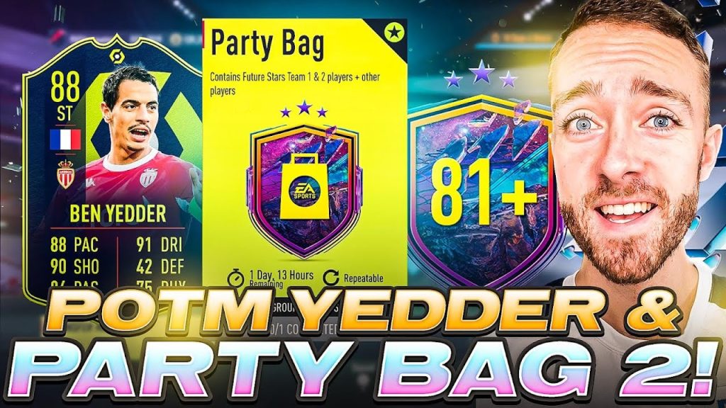 BEN YEDDER POTM & PARTY BAG 2 INCOMING! ICON PLAYER PICKS MAKING FODDER RISE! FIFA 22 Ultimate Team