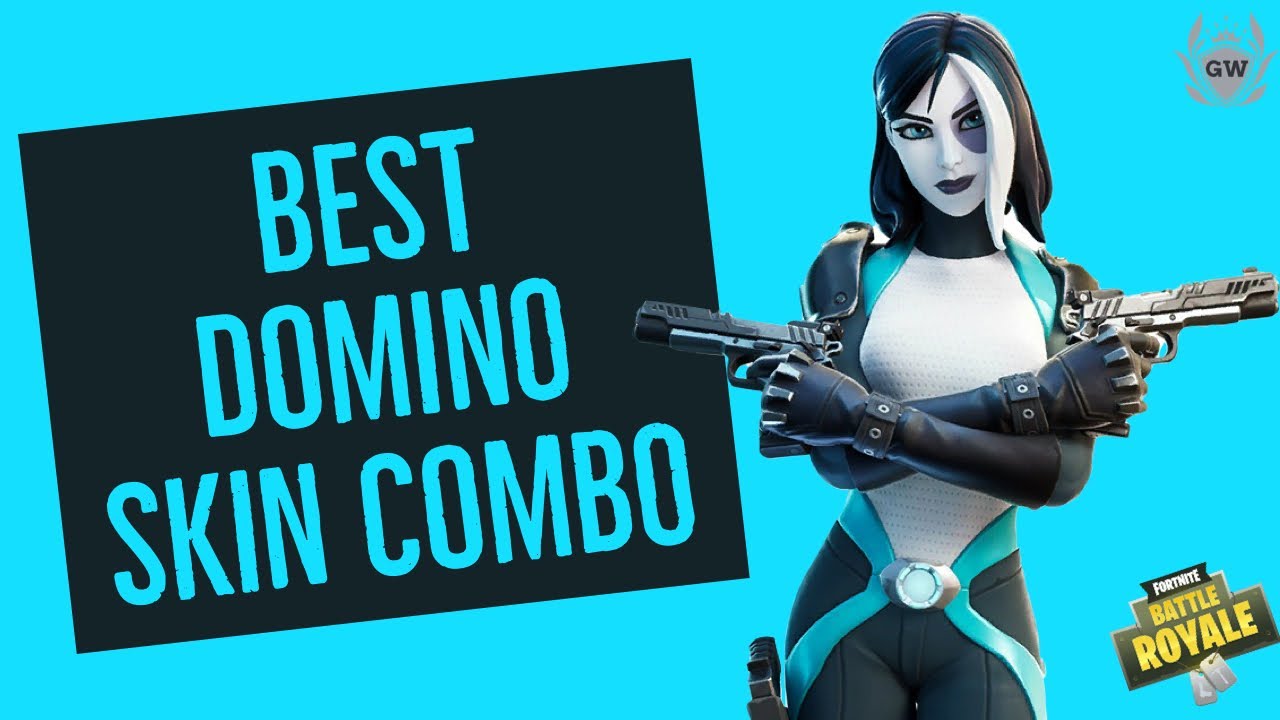 BEST COMBO FOR DOMINO SKIN IN FORTNITE! DOMINO SKIN COMBO!