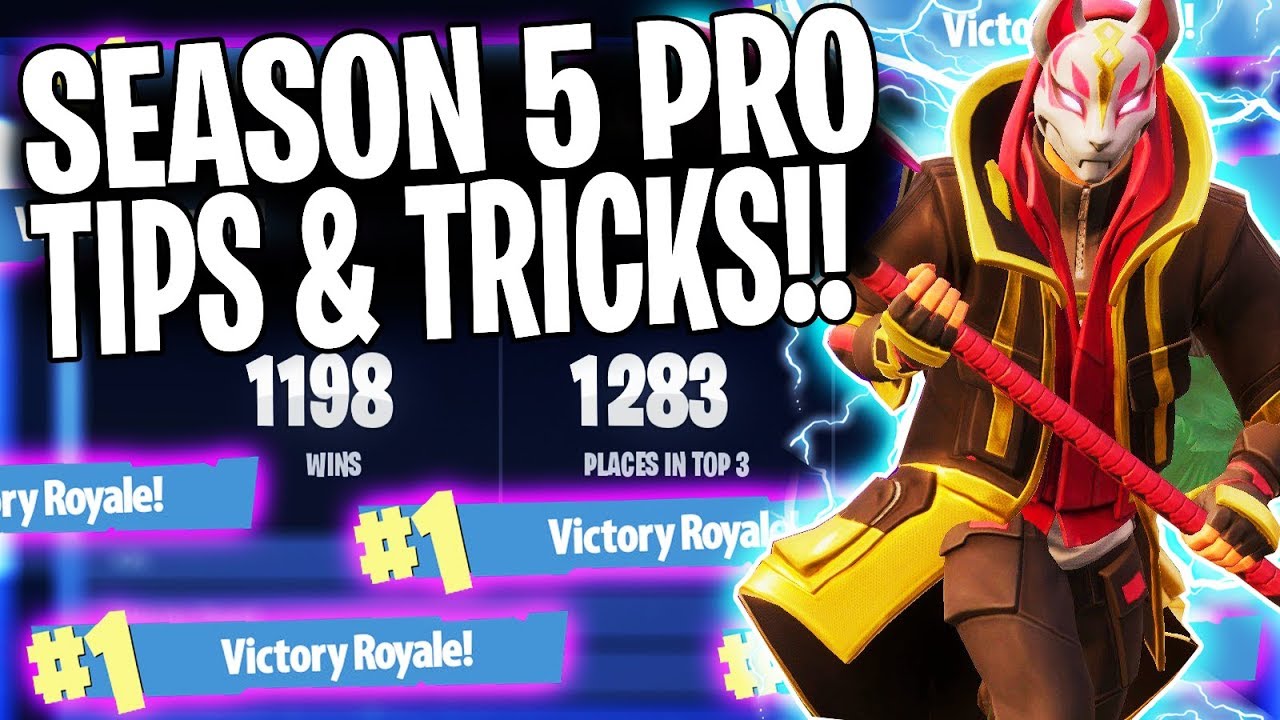 BEST FORTNITE TIPS TO WIN MORE GAMES! (Season 5 Ep. 2 Tips & Tricks) "How To Ramp Rush Like Tfue