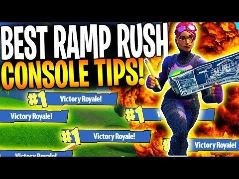 BEST RAMP RUSH TIPS FOR CONSOLE PLAYERS! | "Fortnite Ramp Rush Tips & Tricks to Become A GOD"