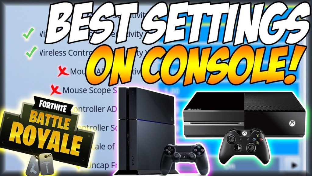 BEST SETTINGS TO USE IN ON CONSOLE! | Fortnite Battle Royale Tips & Tricks Ep. 2