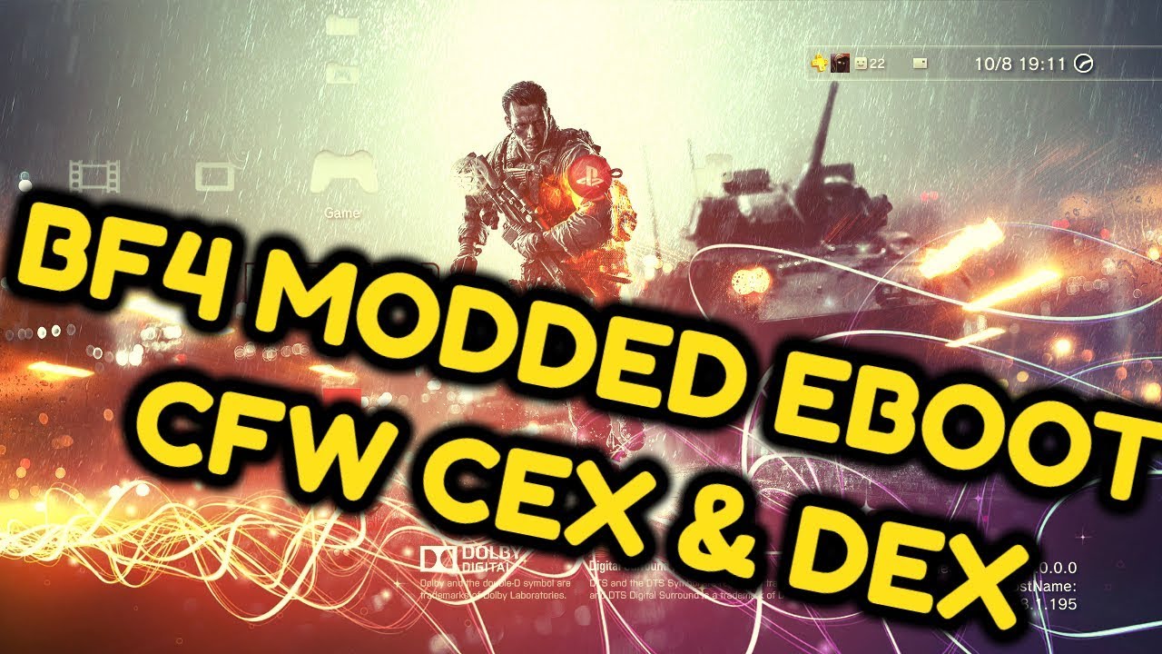 [BF4/PS3] BF4 MODDED EBOOT | AIMBOT,UAV,ESP,1SHOT KILL,INSTA RELOAD | CEX & DEX | + FREE DOWNLOAD