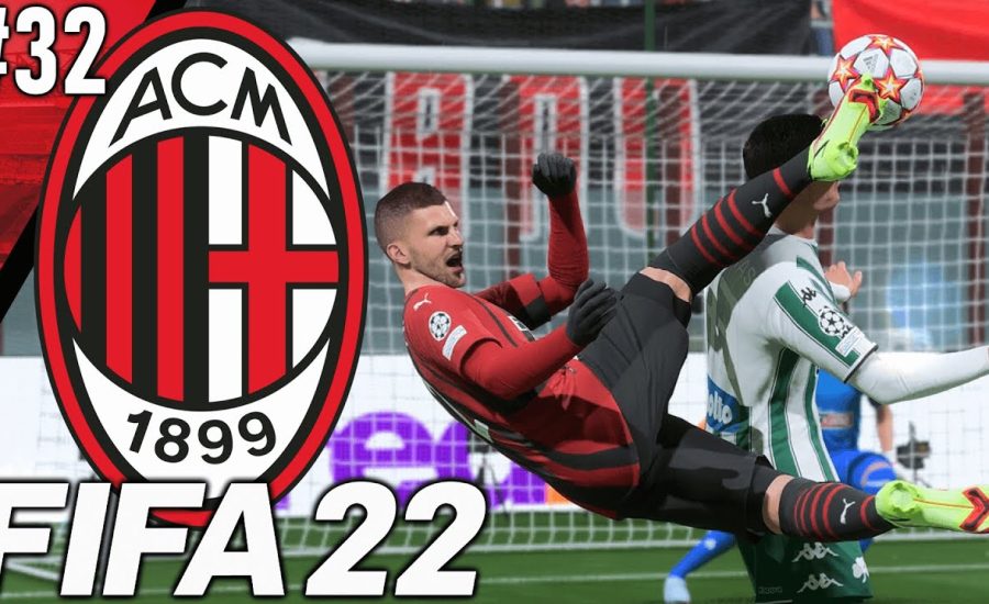 BICYCLE KICK!! FIFA 22 AC MILAN CAREER MODE #32 [PS5]