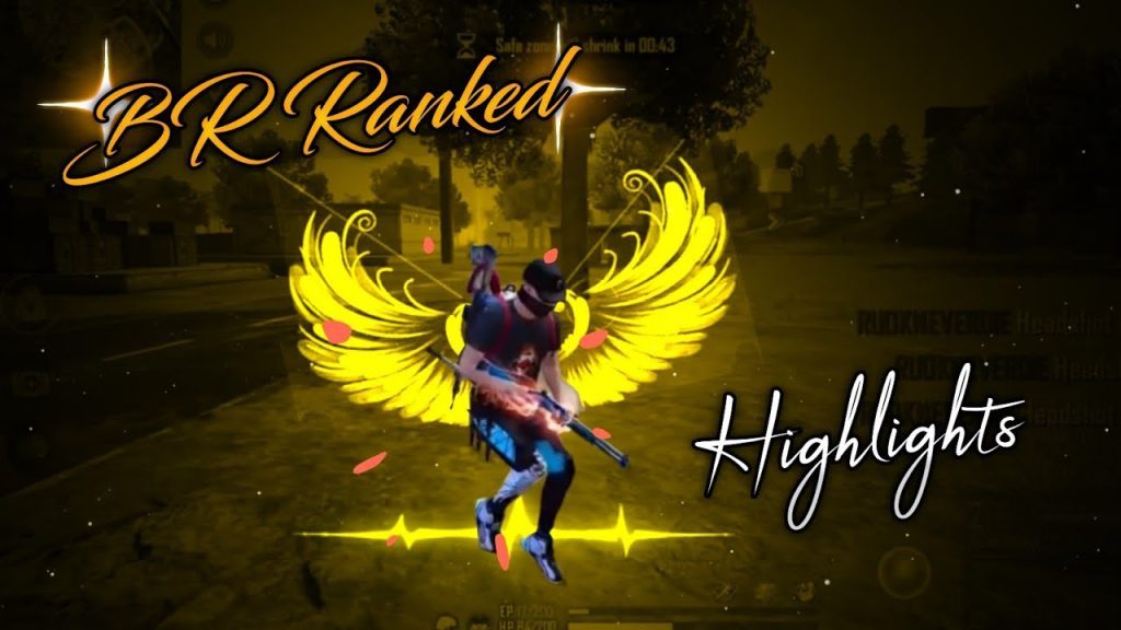 BR Ranked Gameplay Highlights  Video || Ranked Match Replay