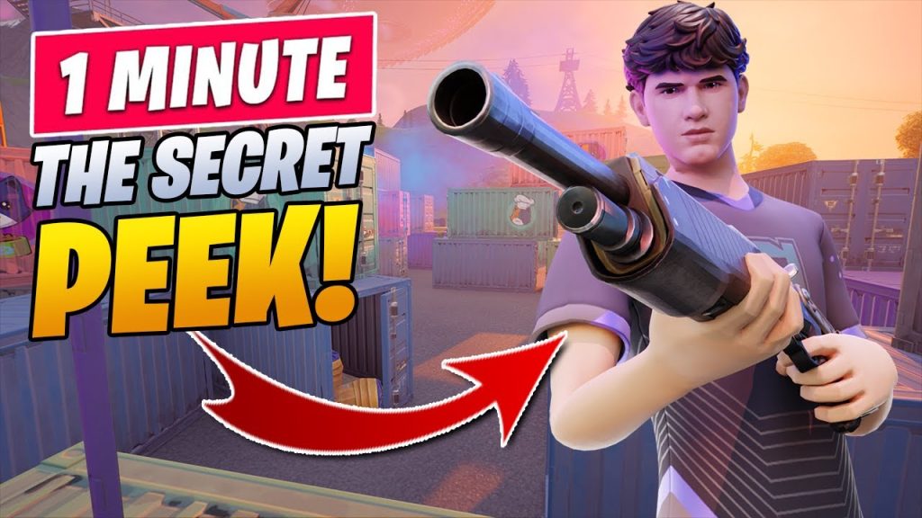 BRICK WALLS Are The SECRET OP WINDOW PEEK In Fortnite Battle Royale (Tips & Tricks #Shorts)