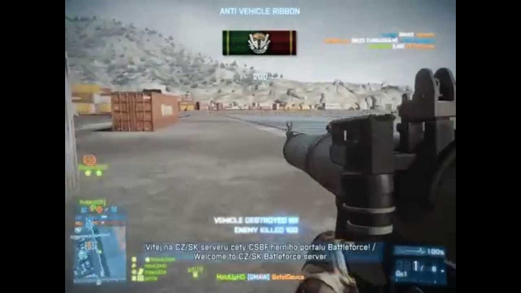 Battlefield 3 SMAW vs Chopper