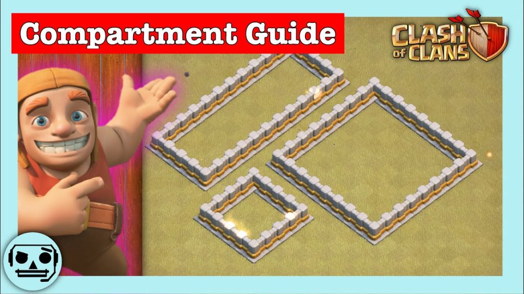 Best Compartment Sizes! Base Building 101 | Clash of Clans