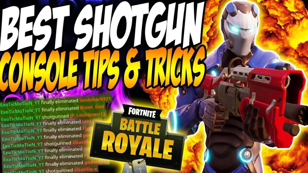 Best Fortnite Console Tips For Shotguns! | Ps4/Xbox Season 4 Best Tips!