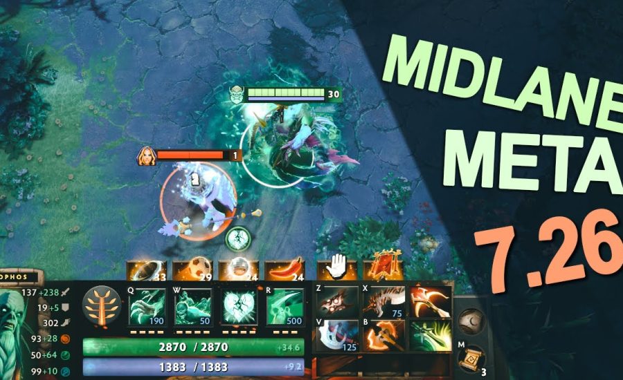 Best Midlane Heroes And Playstyles To Gain MMR | Meta Check | Dota 2 Guide