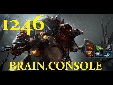 Brain.Console Pudge - 1246 MMR Dota 2