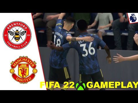 Brentford v Manchester United | FIFA 22 Gameplay | Elanga brace!! | PL | Latest Line-Ups