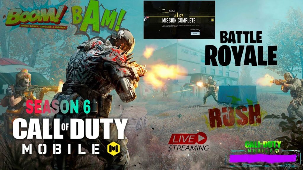 CALL OF DUTY MOBILE SEASON 6 LIVE CODM SEASON