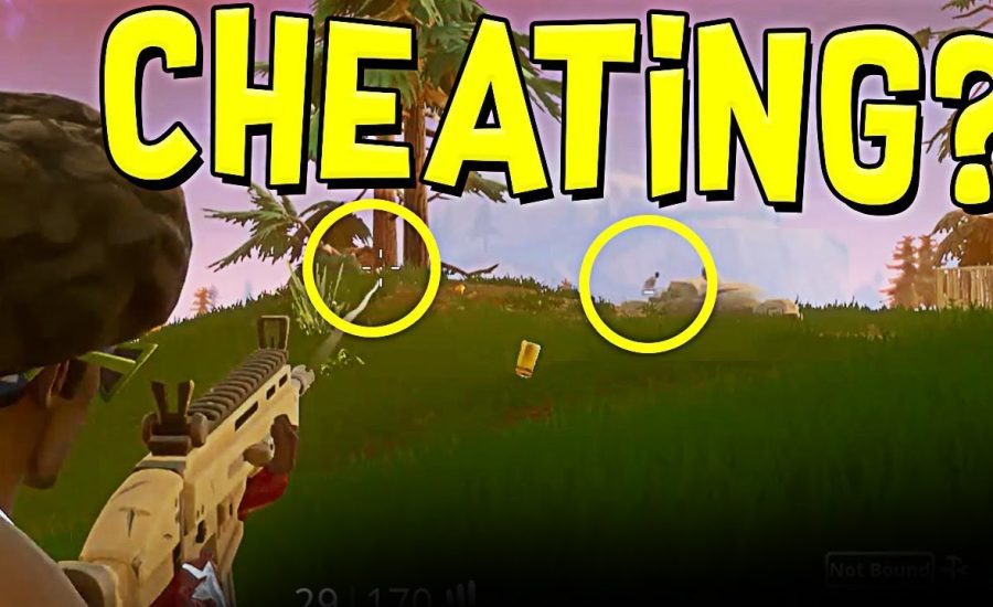 CHEATING in Fortnite Battle Royale : Were They teaming!?