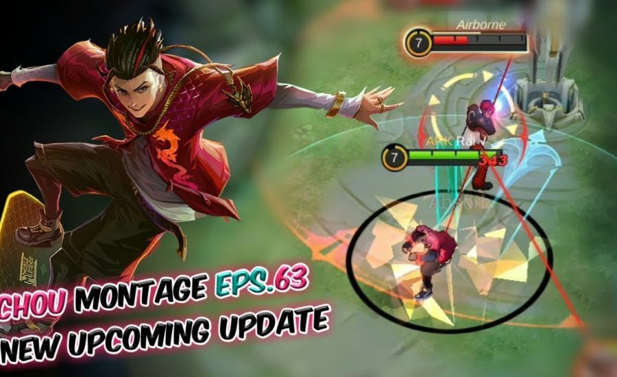 CHOU MONTAGE #63 NO FREESTYLE? Mobile Legends New Update | Build FIGHTER Chou | Chou Tiktok