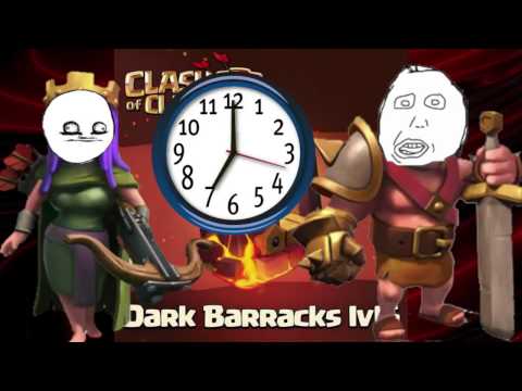 CLASH OF CLANS UPDATE! LEVEL 6 DARK BARRACKS & HERO UPDATE! CLASH OF CLANS Update by CoC.V Club