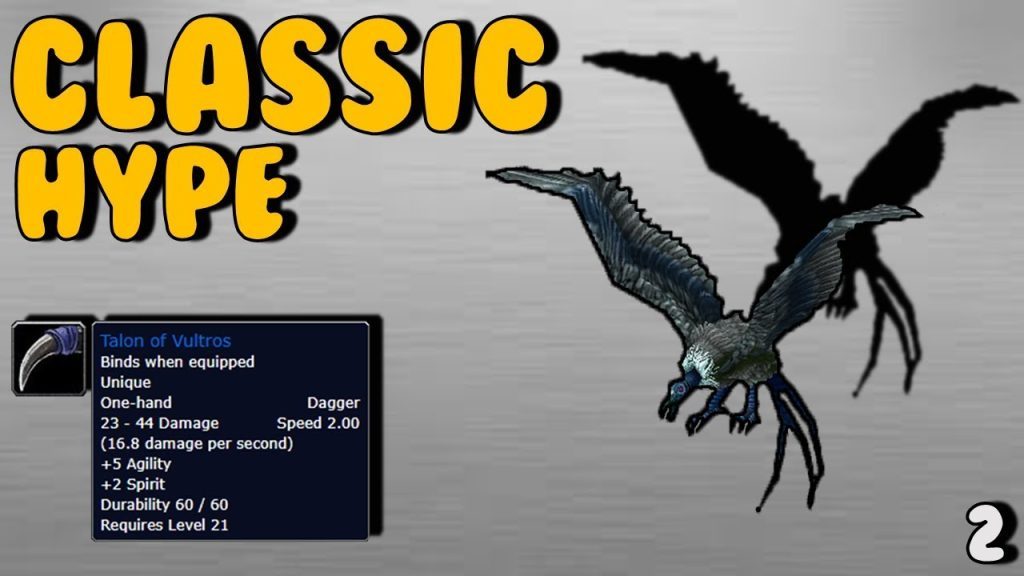 CLASSIC WOW HYPE | Vultros | Rare Spawn Vanilla World Of Warcraft