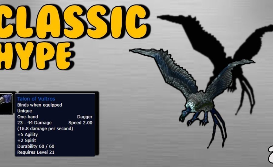 CLASSIC WOW HYPE | Vultros | Rare Spawn Vanilla World Of Warcraft