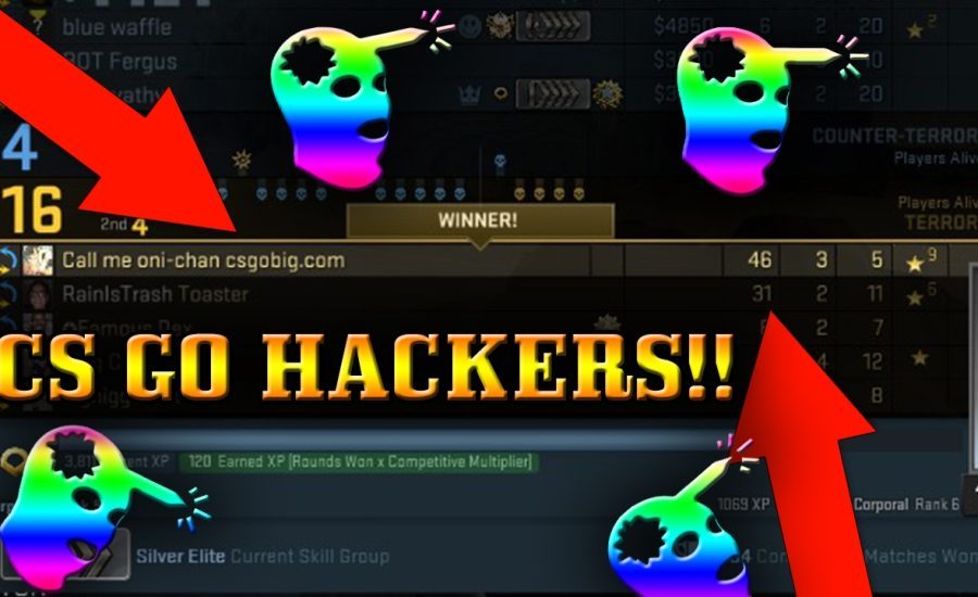 CS GO IS FILLED WITH HACKERS | HACKING IN COMP??