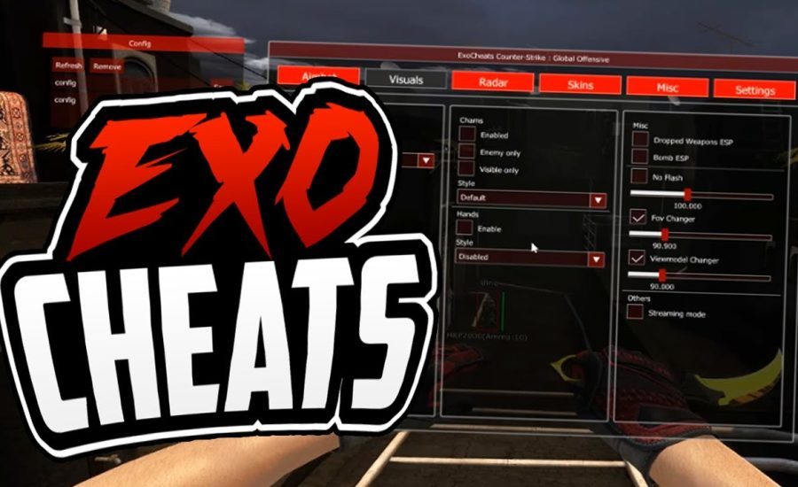 CS:GO | ExoCheats Review Aimbot/Visual/Mics "Streaming Proof Cheat"... Streaming On Twitch Soon...