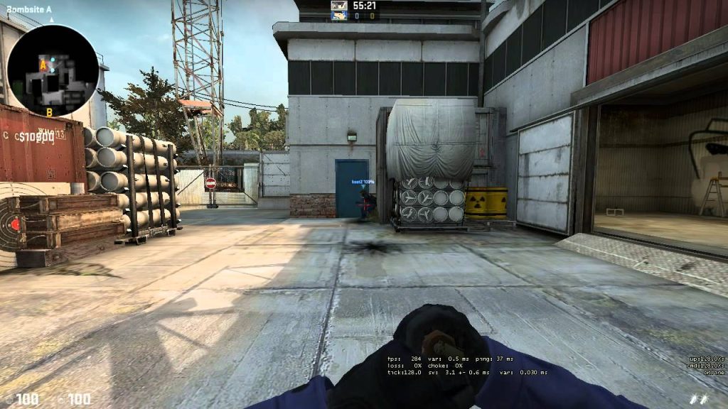 CS:GO - Flashbang Bug - How to popflash through doors