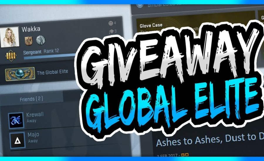 CS:GO | Global Elite Account Giveaway - (Thanks for 20k Subscribers) / 48 HOURS GIVEAWAY! #Bhop20K
